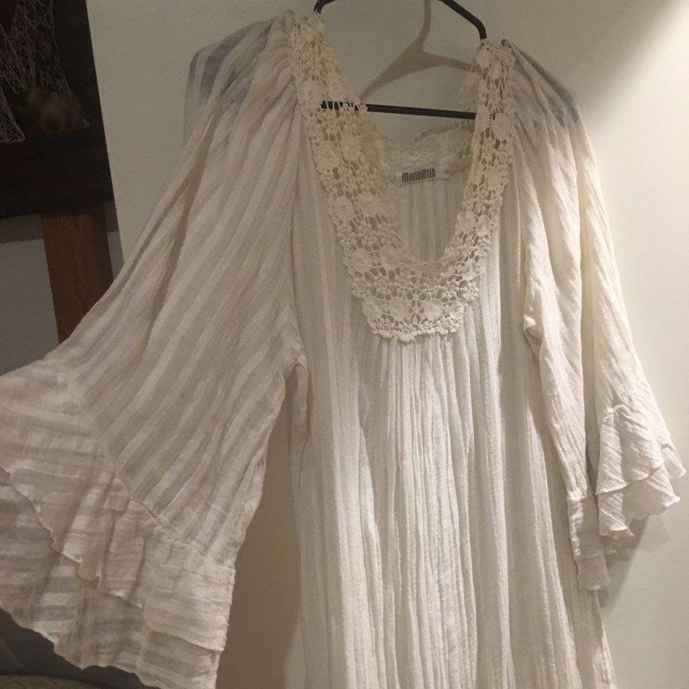 Boho 70s crochet dress ✌️